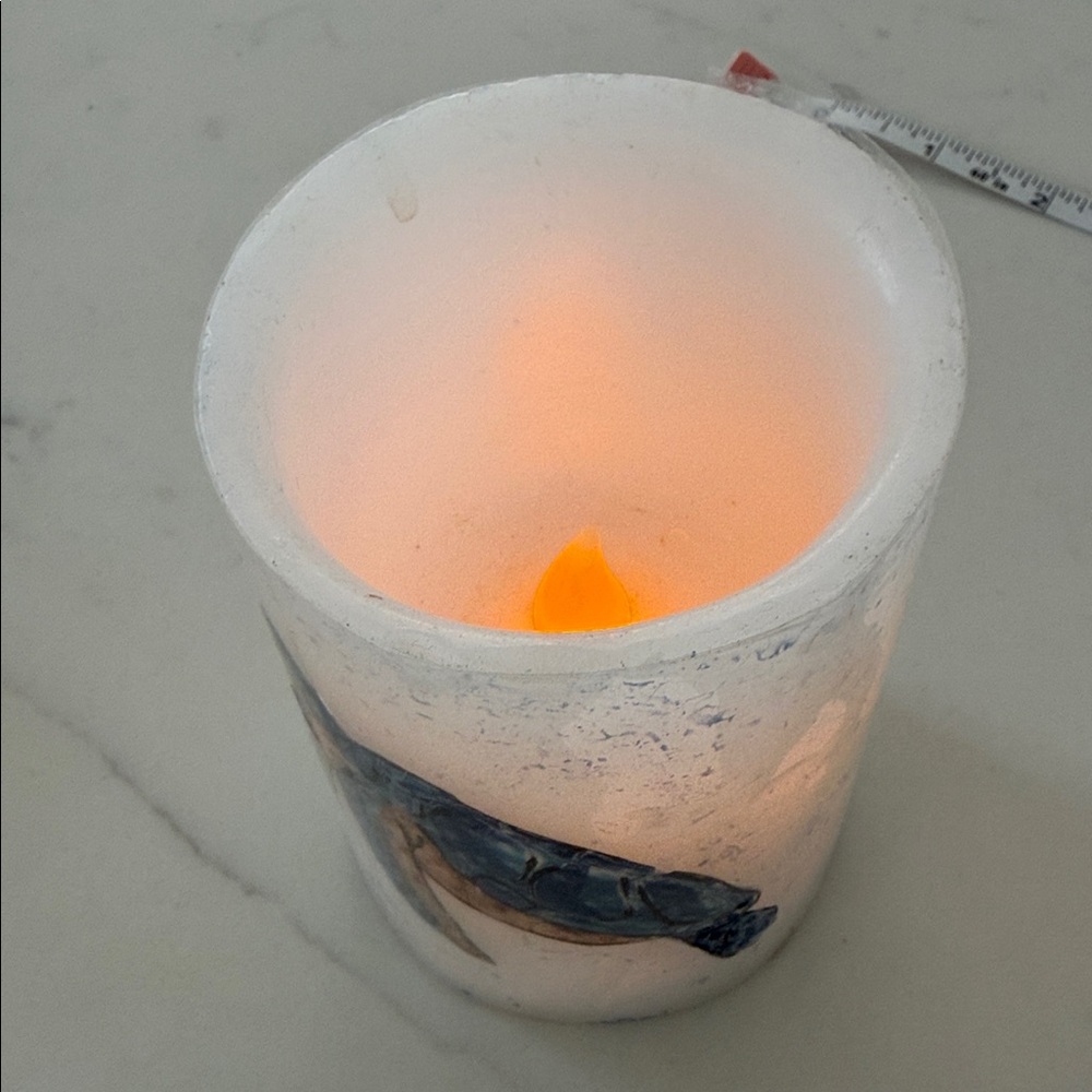 Blue Turtle Candle - Picture 4 of 8